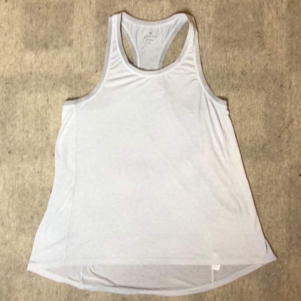 Flowy Grey Athleta Tank | Small
